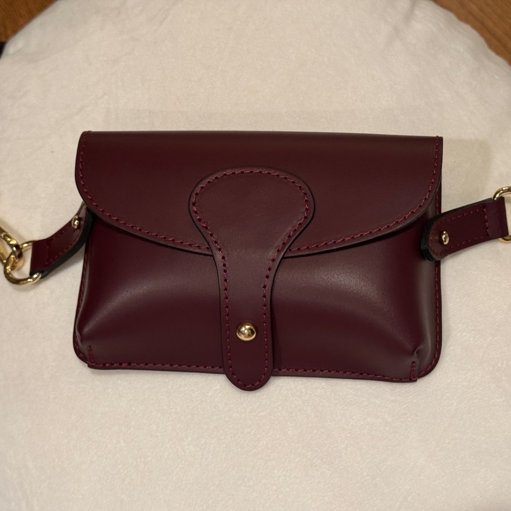 Cherry Paris Philomene Bag Bordeaux color